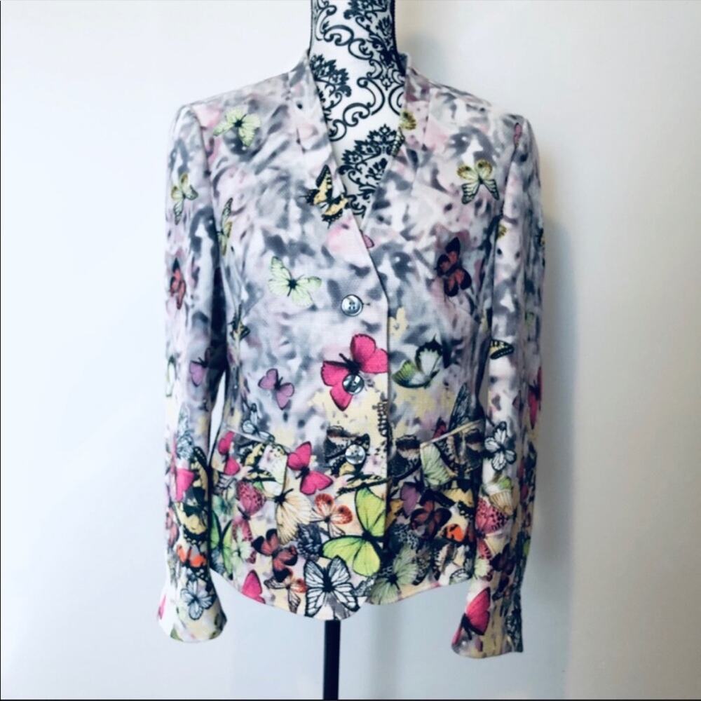 Basler Beautiful Bright Butterfly Blazer